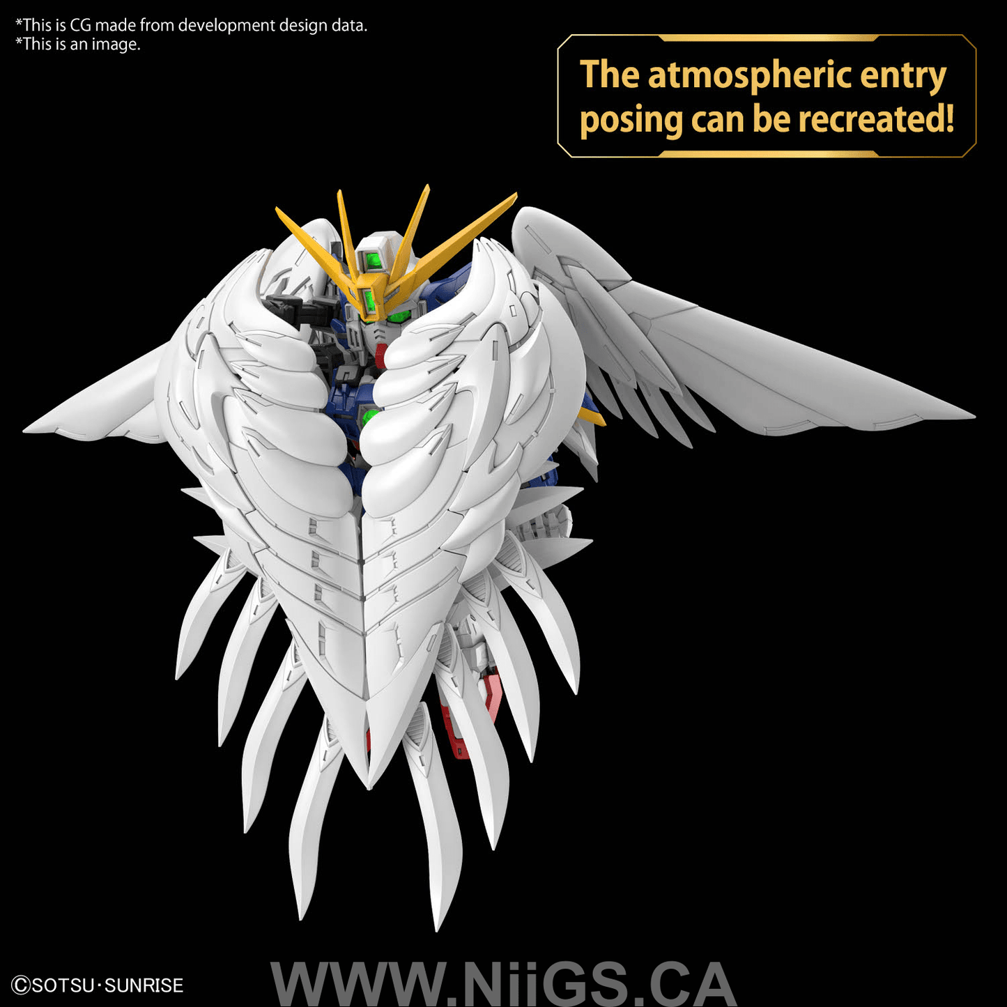 BANDAI Hobby MGSD WING GUNDAM ZERO EW
