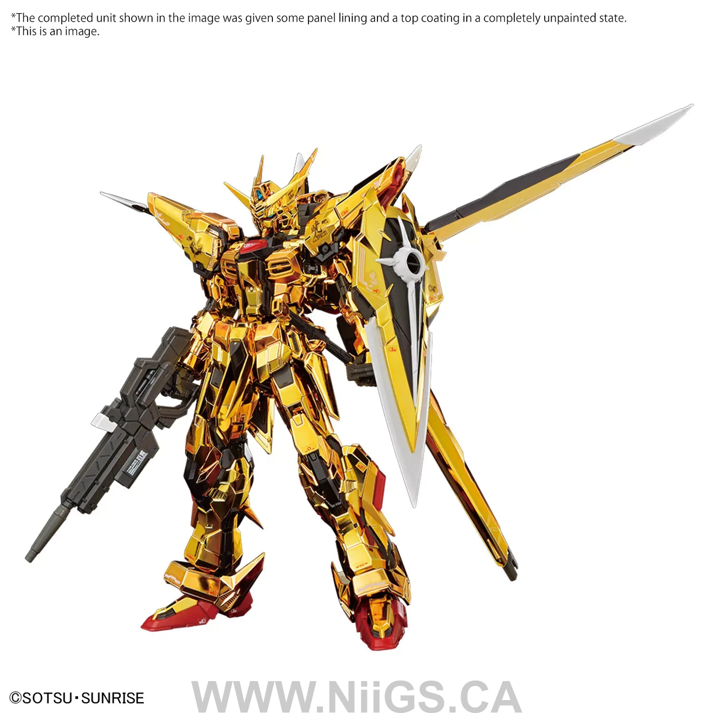 BANDAI Hobby RG 1/144 AKATSUKI GUNDAM OOWASHI unit