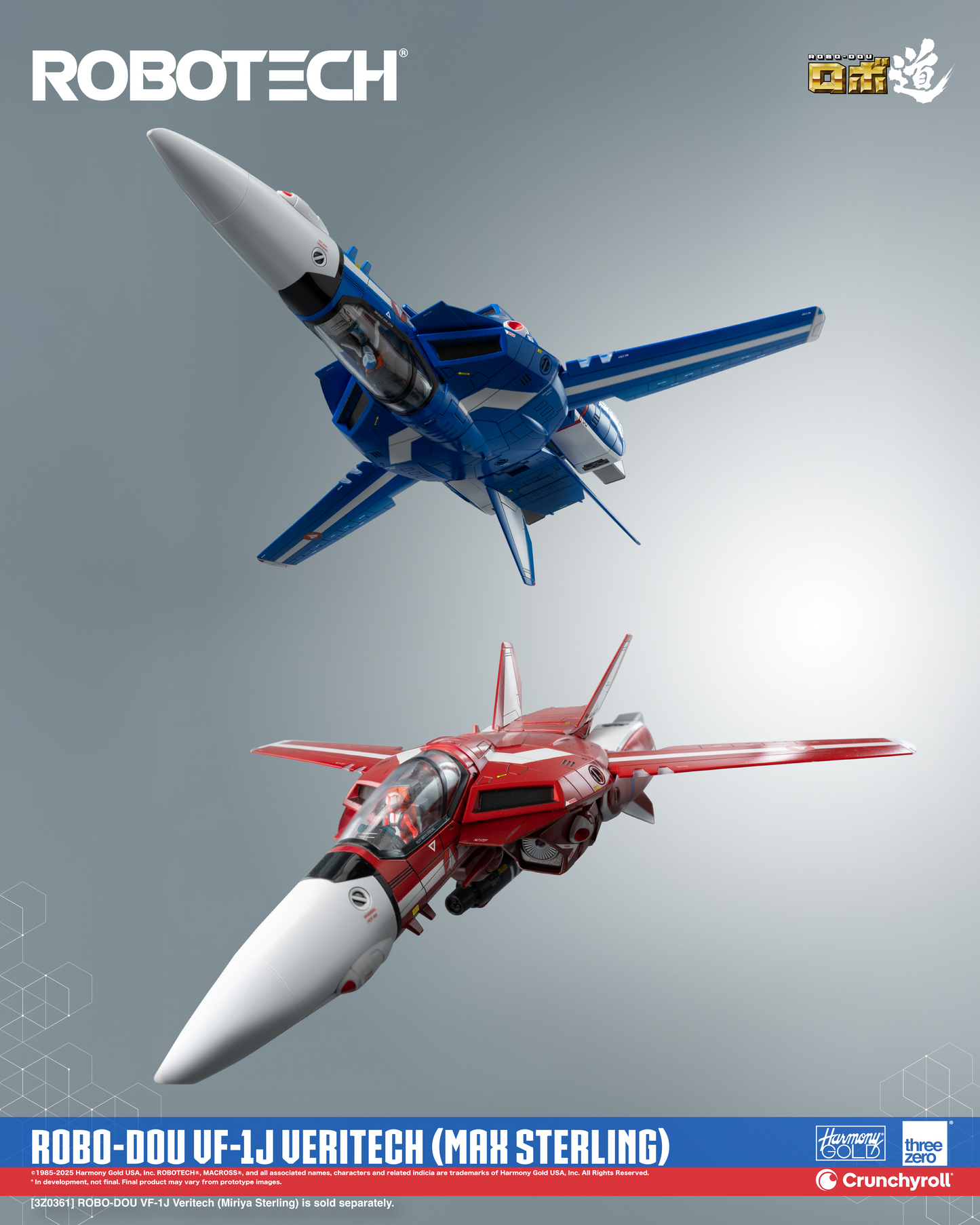 threezero ROBO-DOU ROBOTECH VF-1J Veritech (Max Sterling)