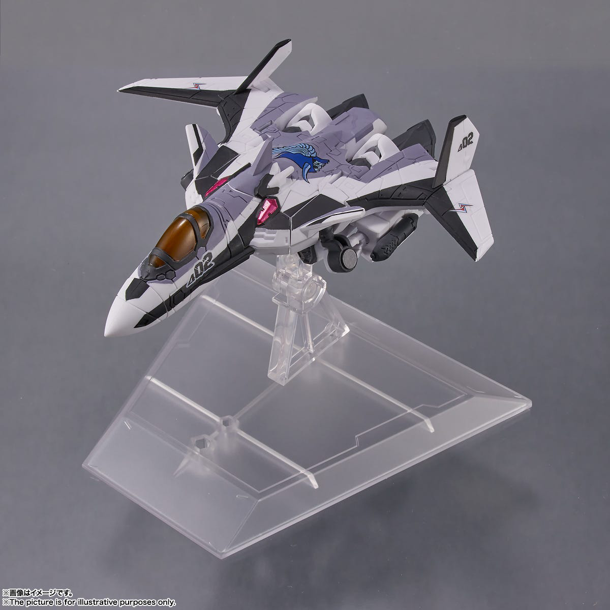 Bandai Spirits Tiny Session VF-31F Siegfried (Messer Ihlefeld use) with Kaname Buccaneer
