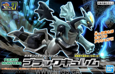 BANDAI HOBBY Pokémon Model Kit BLACK KYUREM