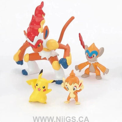 BANDAI Hobby Pokémon Model Kit INFERNAPE EVOLUTION SET