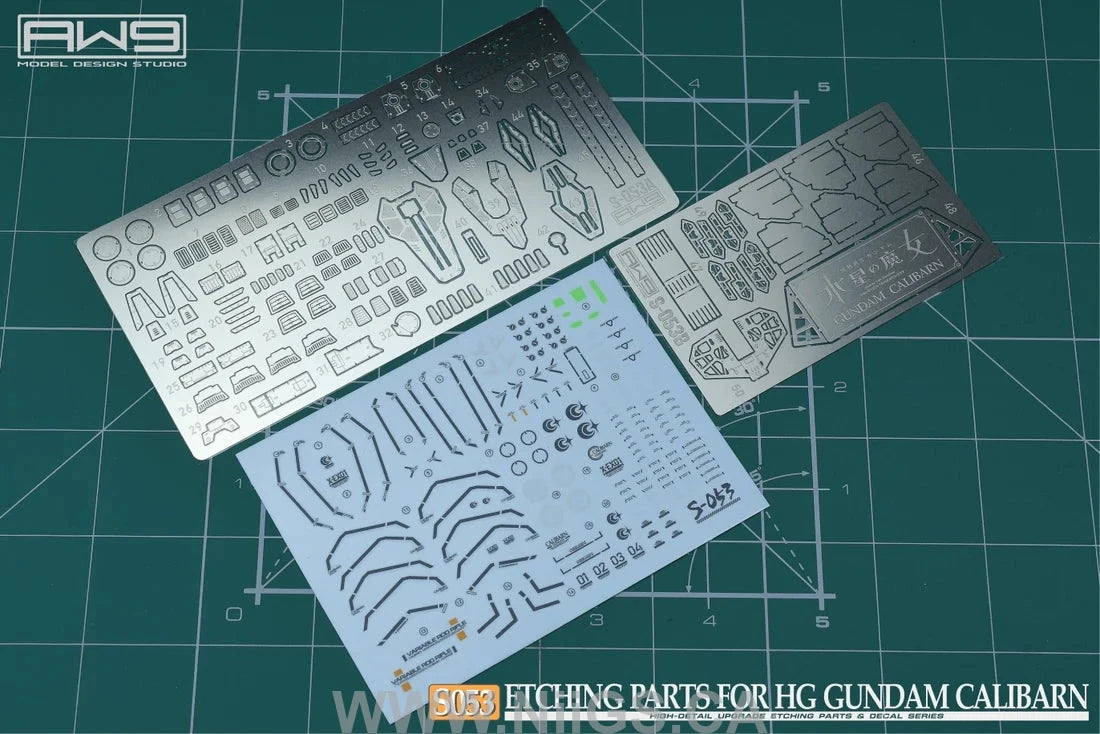 Madworks S053 Etching Parts for HG 1/144 Gundam Calibarn