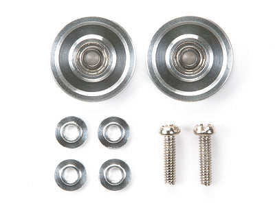 Tamiya 1/32 MINI 4WD Parts13mm Aluminum Ball-Race Rollers (Ringless)