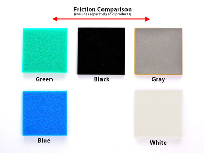 Tamiya 1/32 Mini 4WD Parts Brake Sponge Set (1, 2, 3mm White)