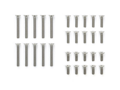Tamiya 1/32 Mini 4WD Parts GP527 Stainless Steel Countersunk Screw Set (6/8/15mm)