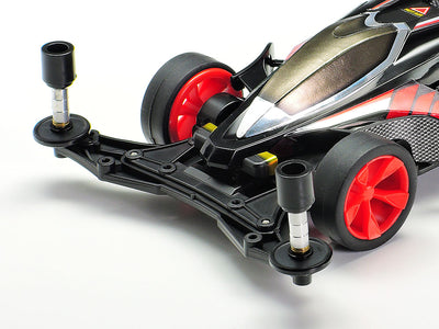 Tamiya 1/32 Mini 4WD Parts GP.528 High Mount Tube Stabilizer Set (Black)