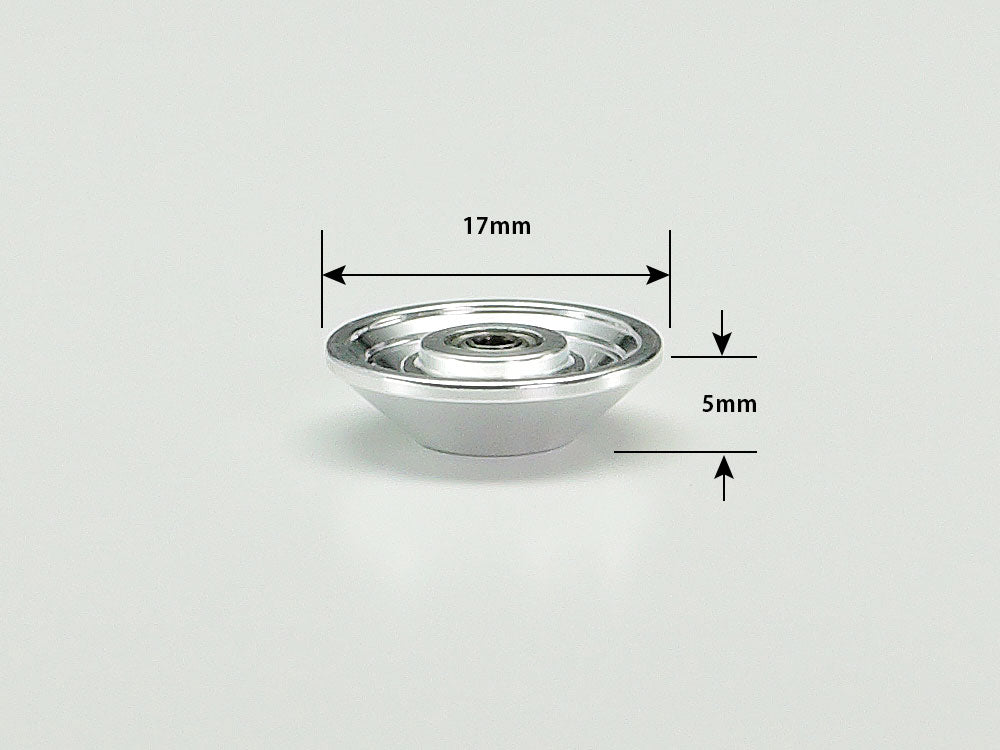 Tamiya 1/32 Mini 4WD Parts 17mm Tapered Aluminum Ball-Race Rollers Taper Type