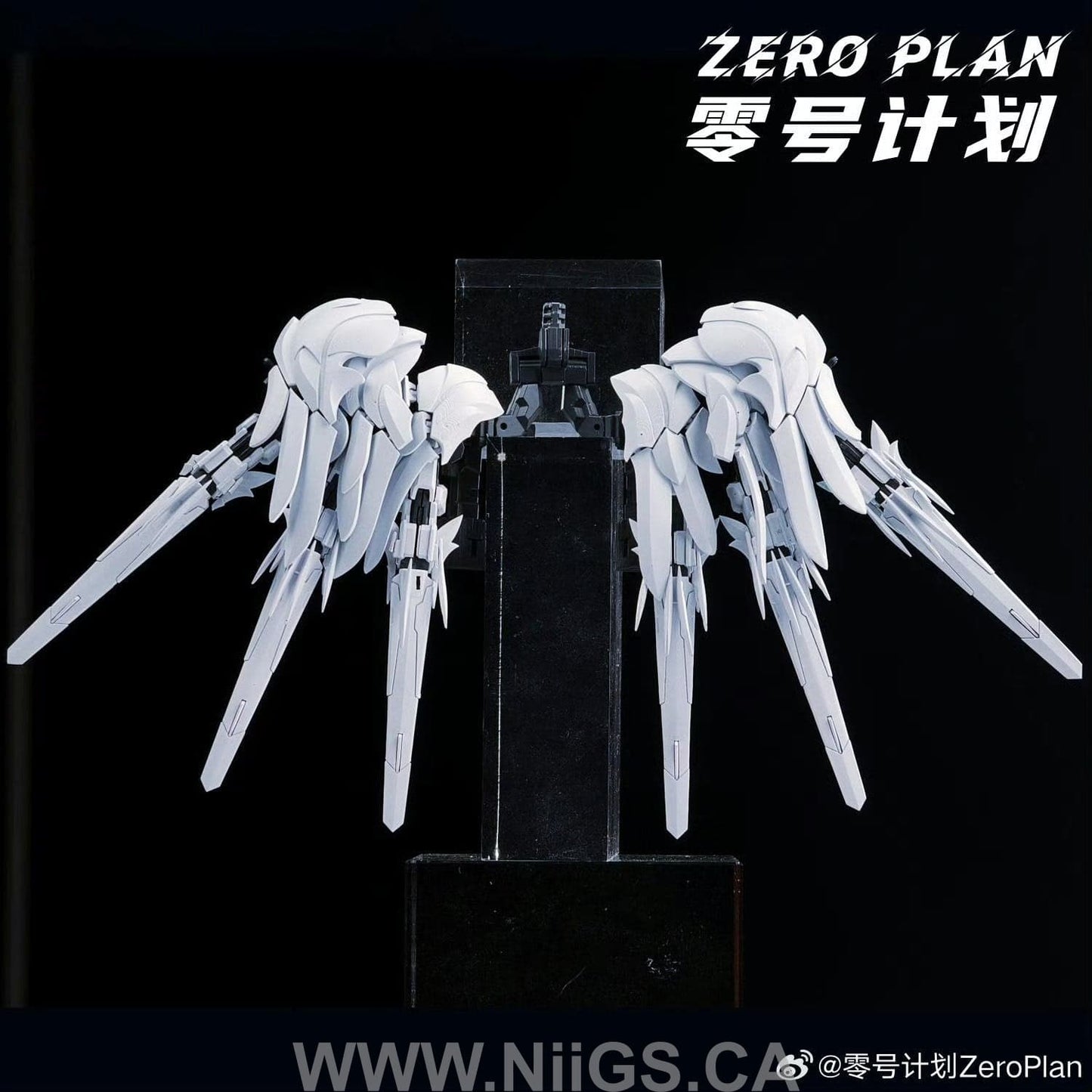 ZeroPlan MGSD Wing Gundam Zero Snow White expansion pack