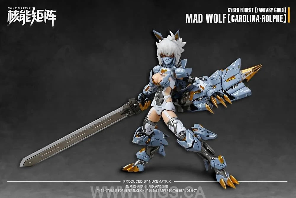 Nuke Matrix Cyber Forest Fantasy Girls Mad Wolf