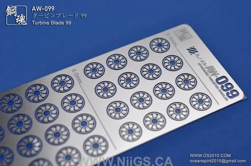 Madworks AW-099 DETAIL-UP FOR TURBINES