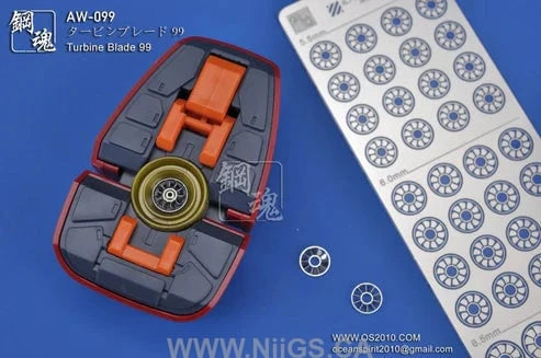 Madworks AW-099 DETAIL-UP FOR TURBINES