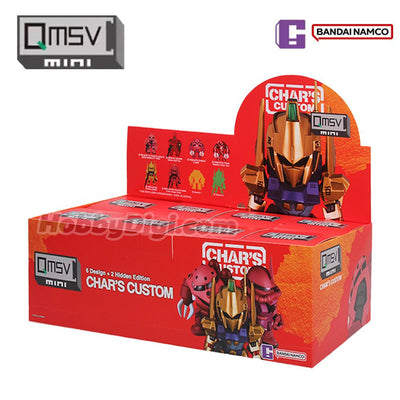 Limited Bandai BNESH QMSV mini Char's Custom "Gundam"