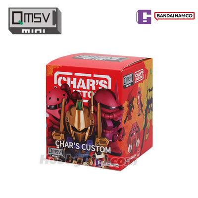 Limited Bandai BNESH QMSV mini Char's Custom "Gundam"