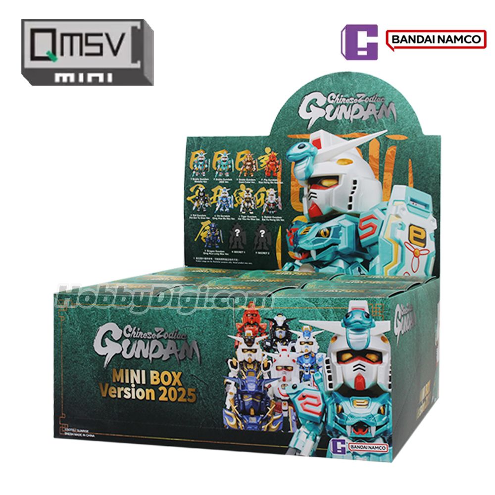 Limited Bandai BNESH Chinese-Zodiac GUNDAM mini Blind Box III 2025 Ver.