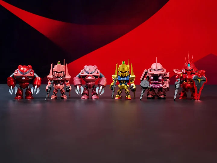 Limited Bandai BNESH QMSV mini Char's Custom "Gundam"