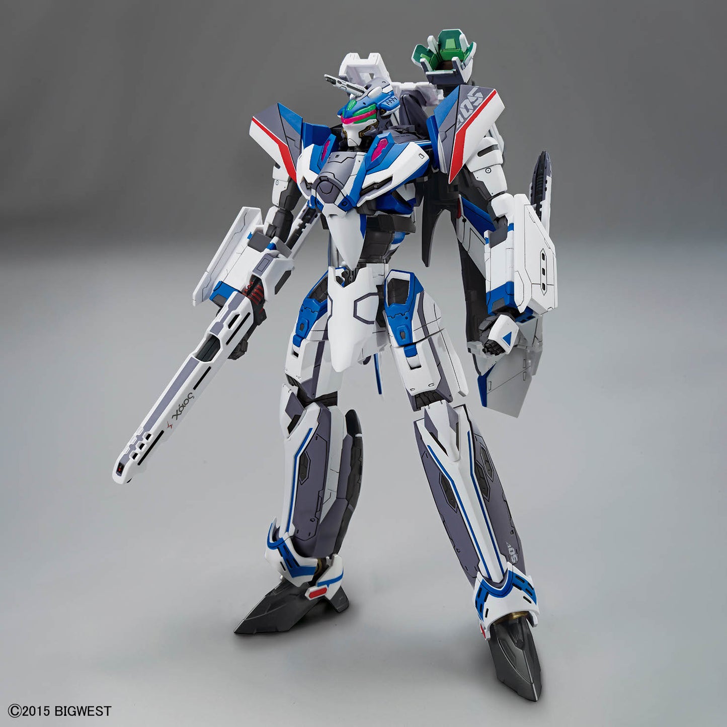 BANDAI HOBBY HG 1/100 VF-31J SIEGFRIED(HAYATE IMMELMANN USE) Deluxe Set