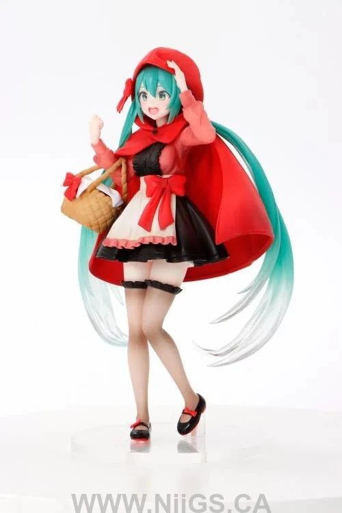 TAITO Hatsune Miku Wonderland Figure - Little Red Riding Hood Reissue