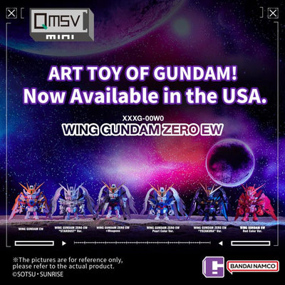 Limited Bandai BNESH QMSV mini Wing Gundam Zero (Ver. EW) "Gundam Wing"