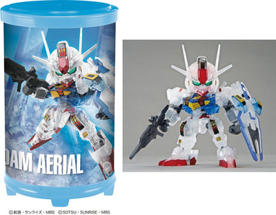 LIMITED SDEX Gundam Aerial - Round Box Gunpla (Clear Color Ver.)