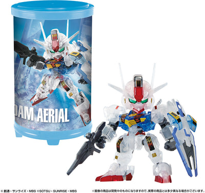 LIMITED SDEX Gundam Aerial - Round Box Gunpla (Clear Color Ver.)