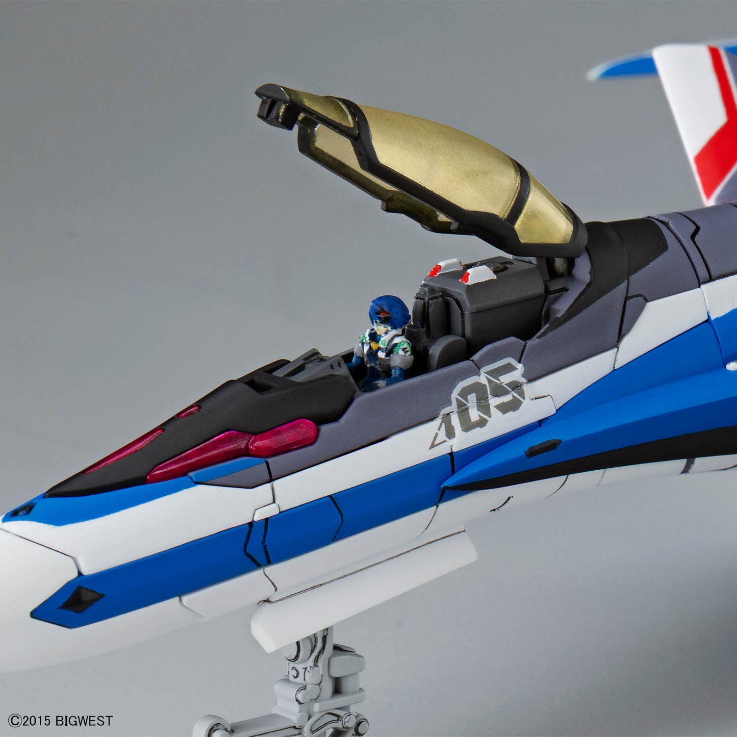 BANDAI HOBBY HG 1/100 VF-31J SIEGFRIED(HAYATE IMMELMANN USE) Deluxe Set