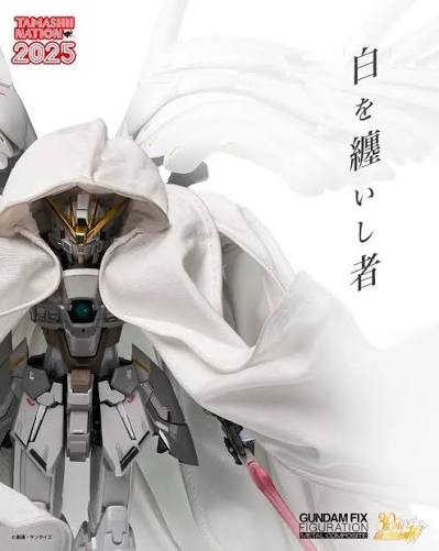 LIMITED GUNDAM FIX FIGURATION METAL COMPOSITE WING GUNDAM ZERO CLOAKED CUSTOM