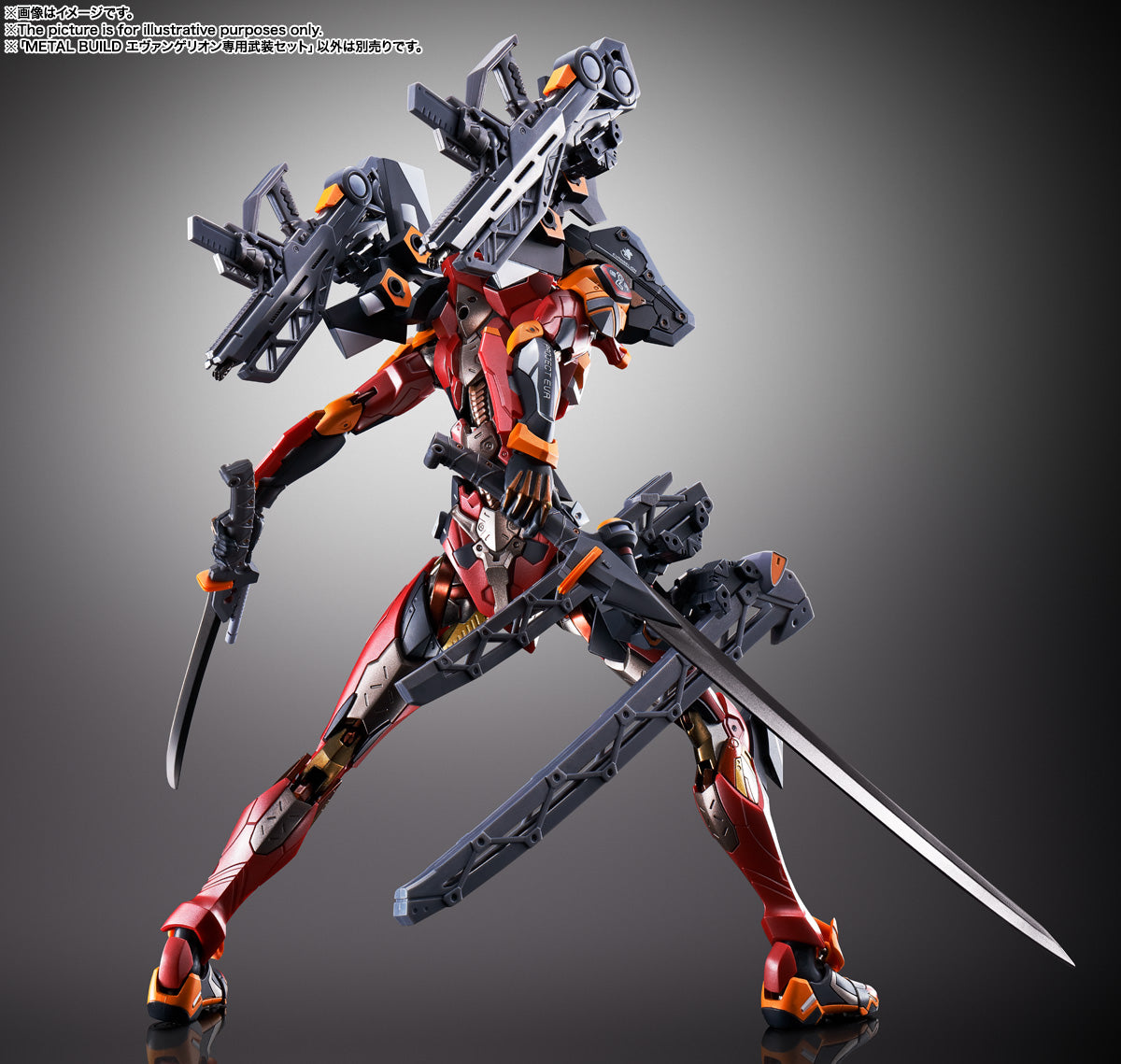 LIMITED METALBUILD WEAPON SET FOR EVANGELION Neon Genesis Evagelion