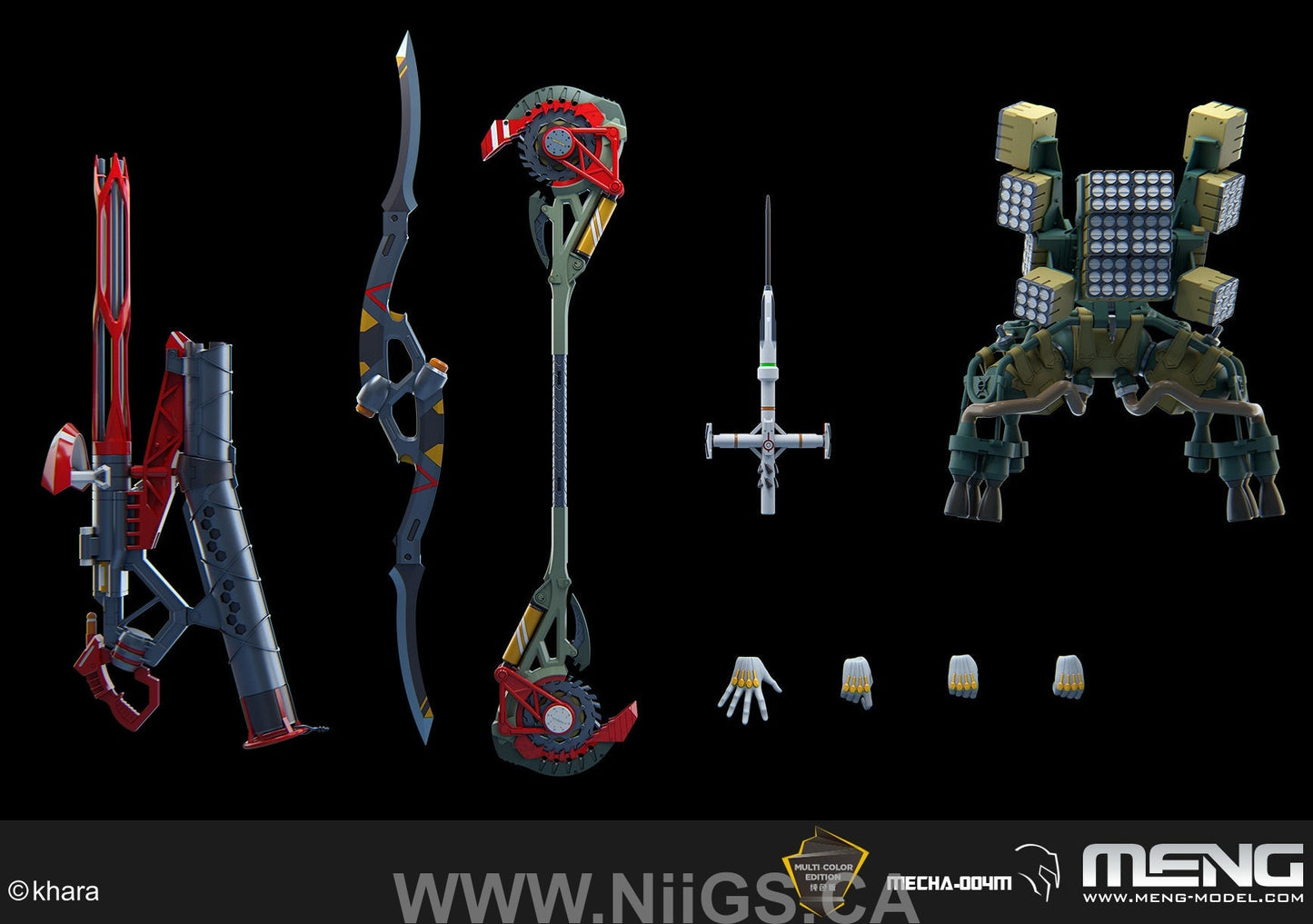 Meng Multipurpose Humanoid Decisive Weapon, Artificial Human Evangelion Production Model - New 02α (Multi-color Edition)