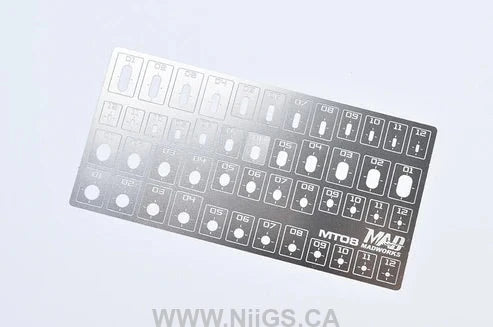 Madworks MT08 SCRIBING TEMPLATE