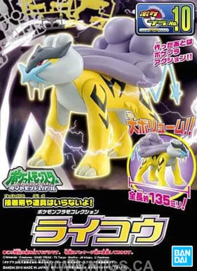 BANDAI Hobby Pokémon Model Kit RAIKOU