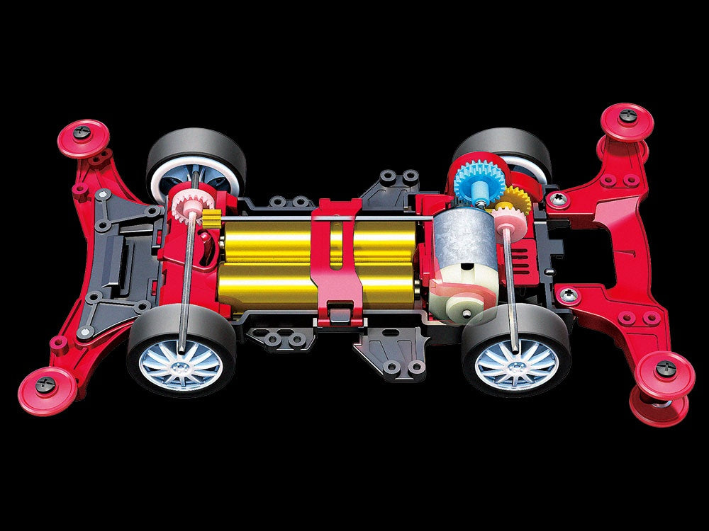 Tamiya 1/32 MINI 4WD Iron Beak (VZ Chassis)