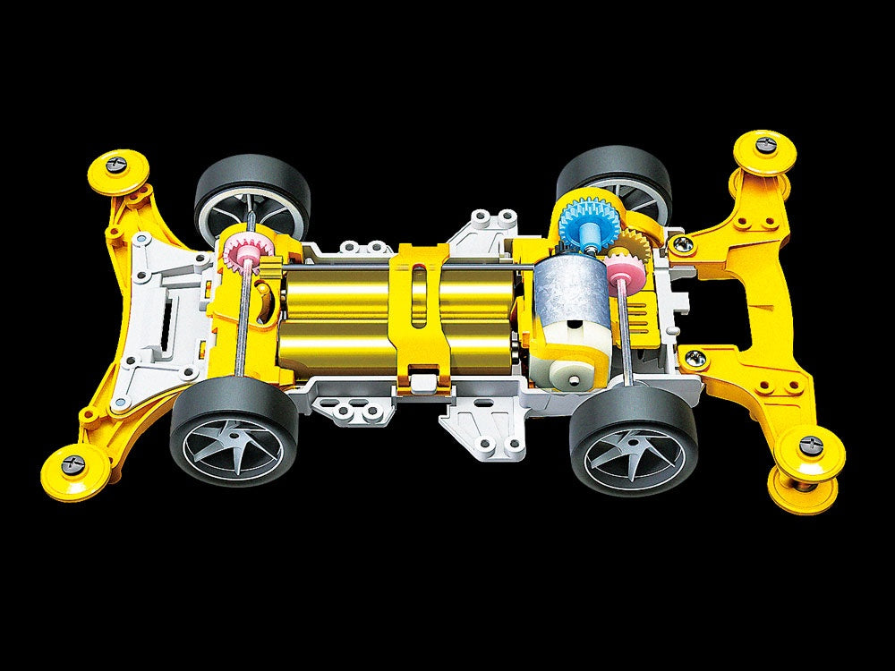 Tamiya 1/32 MINI 4WD Ray Spear (VZ chassis)