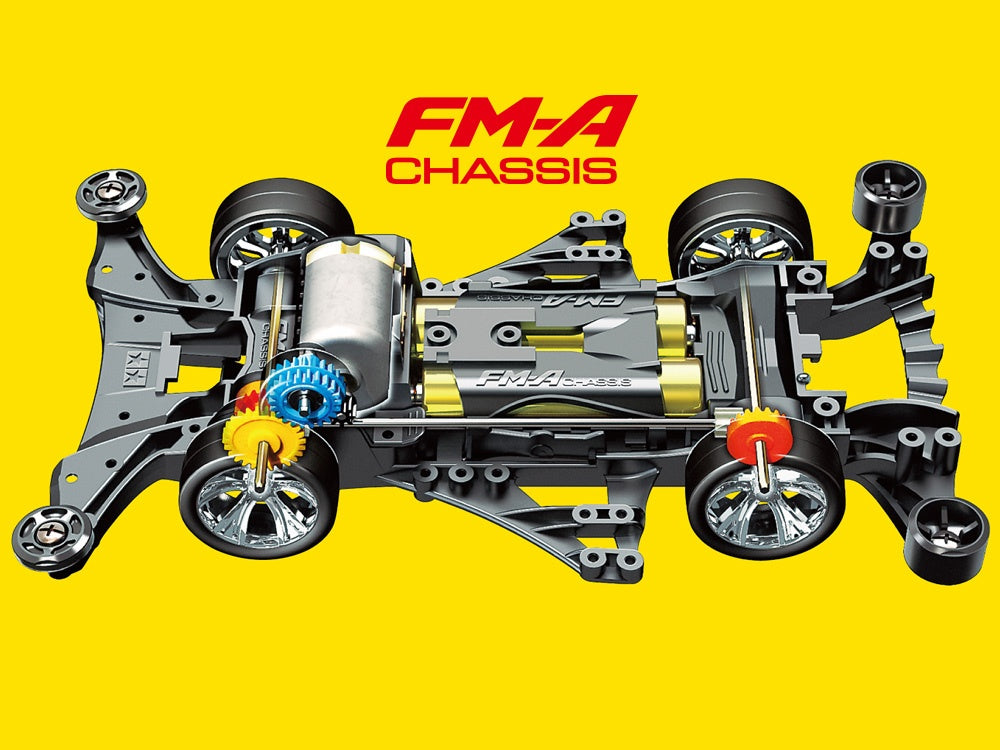 Tamiya 1/32 MINI 4WD Rowdy Bull (FM-A Chassis)