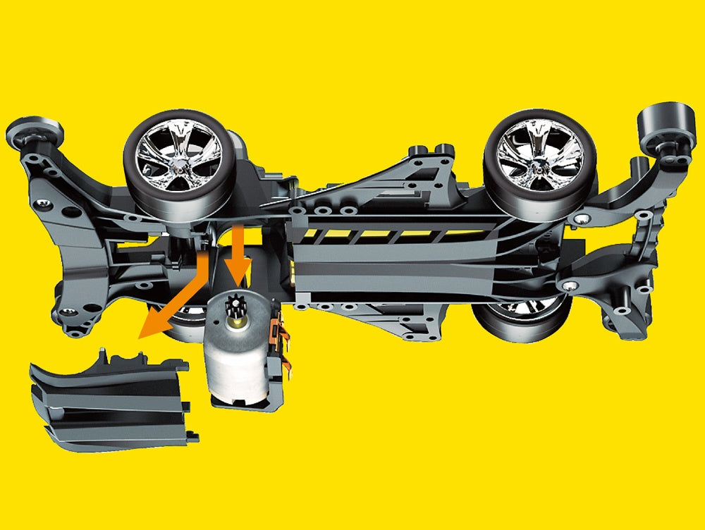 Tamiya 1/32 MINI 4WD Rowdy Bull (FM-A Chassis)
