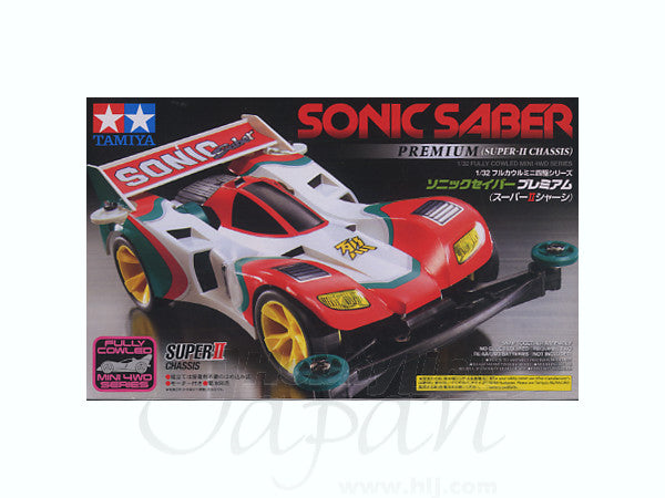 Tamiya 1/32 MINI 4WD Sonic Saber Premium (Super II Chassis)