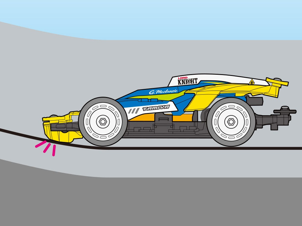 Tamiya 1/32 MINI 4WD Lord Knight (VZ Chassis)