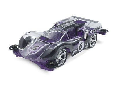 Tamiya 1/32 MINI 4WD Exflowly Polycarbonate Body Special (Purple) (MS Chassis) (Mini 4WD Limited)