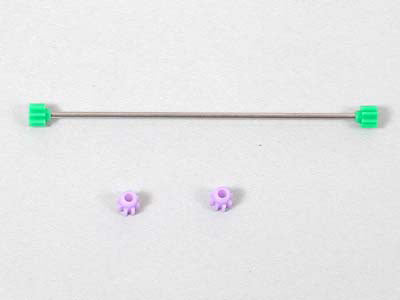 Tamiya 1/32 MINI 4WD Parts 1.4mm Hollow Propeller Shaft (For Super 1/TZ Chass)