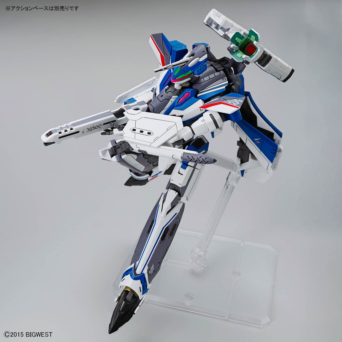 BANDAI HOBBY HG 1/100 VF-31J SIEGFRIED (HAYATE IMMELMANN USE)