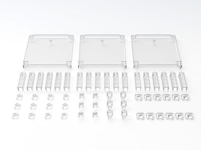 Good Smile Company The Simple Stand: Build-On Type (Translucent), Set of 3