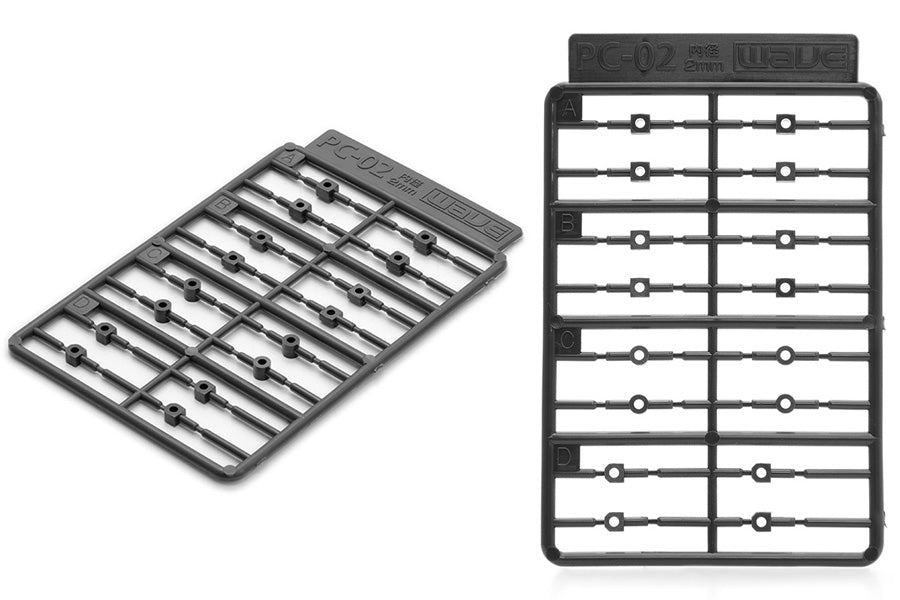Wave PE SLEEVE Poly Caps and Connectors for Moving Mecha Parts