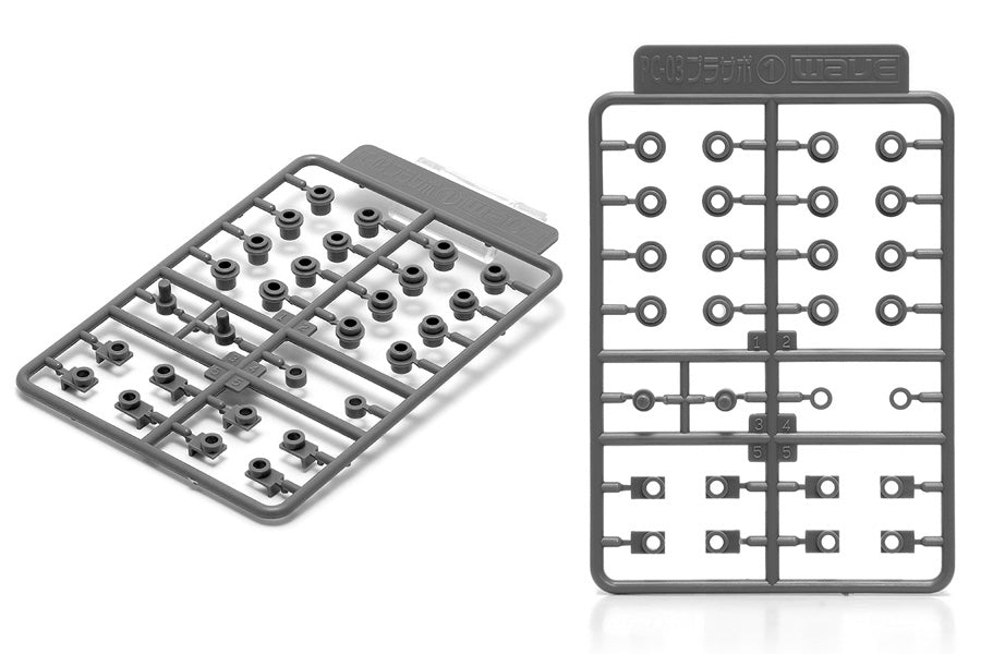 Wave PLASTIC SUPPORT Polycaps for Movable Mecha Joints