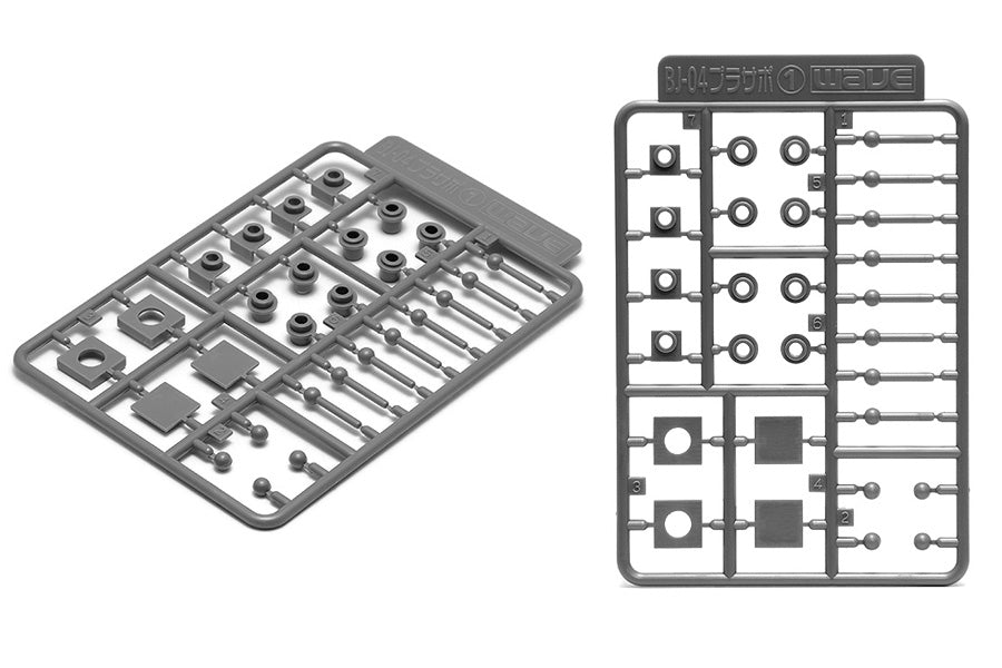 Wave PLASTIC SUPPORT Fixed Movable Ball Joint for Mecha Units