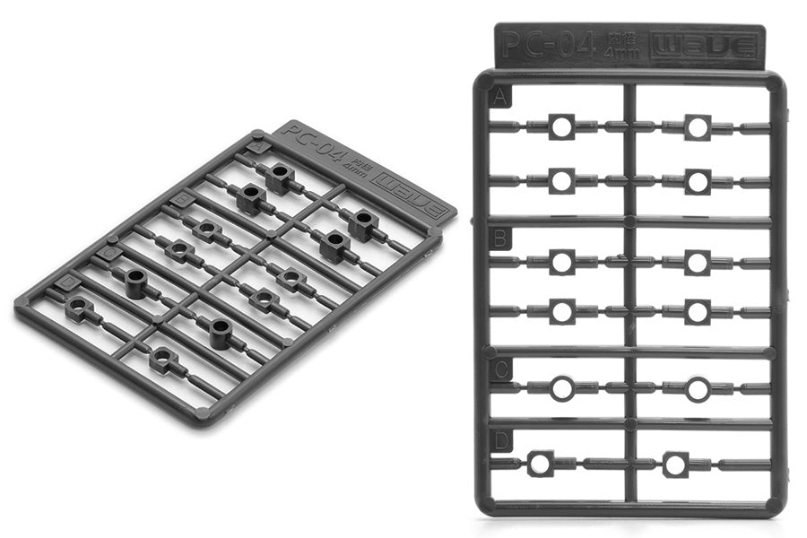 Wave PE SLEEVE Poly Caps and Connectors for Moving Mecha Parts