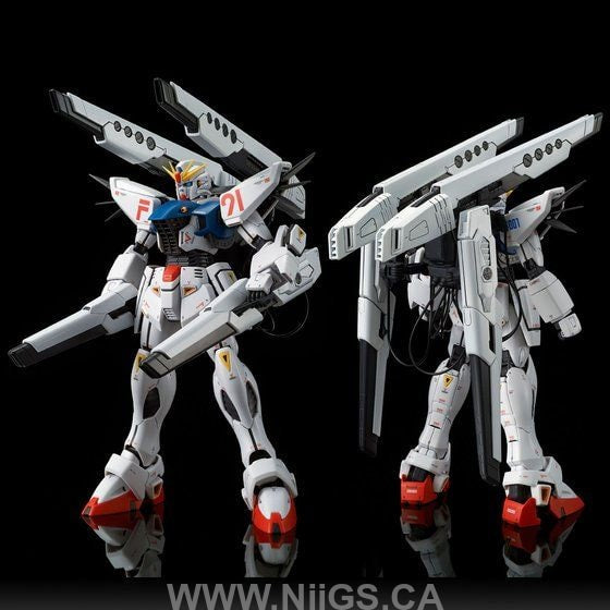 LIMITED Premium Bandai MG 1/100 GUNDAM F91 ver2.0 BACK CANON TYPE & TWIN V.S.B.R. SET UP TYPE