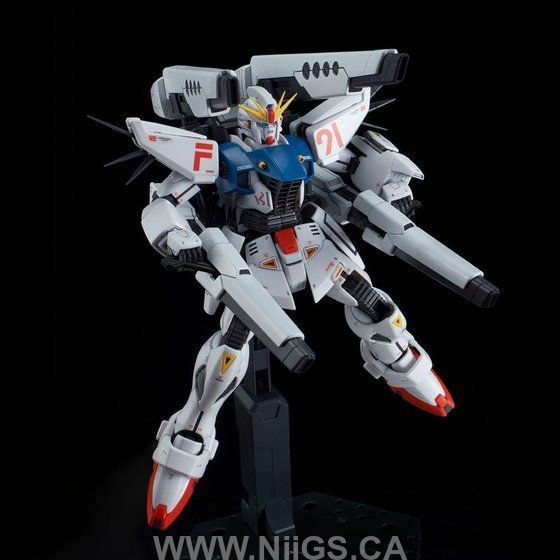 LIMITED Premium Bandai MG 1/100 GUNDAM F91 ver2.0 BACK CANON TYPE & TWIN V.S.B.R. SET UP TYPE