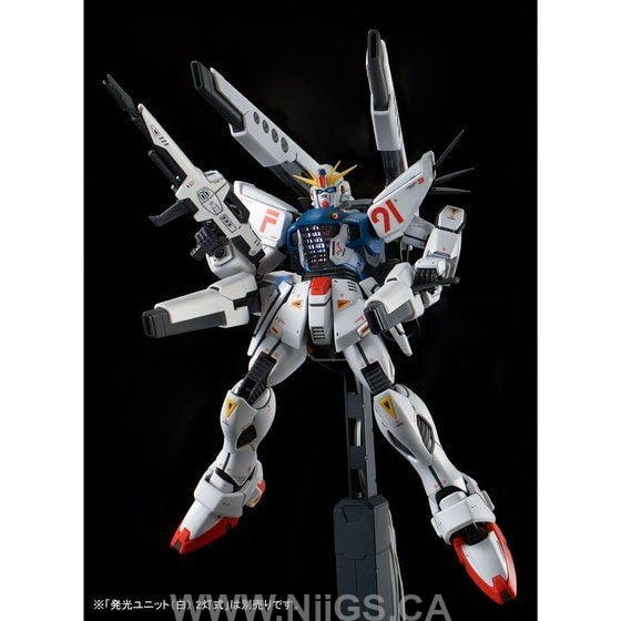 LIMITED Premium Bandai MG 1/100 GUNDAM F91 ver2.0 BACK CANON TYPE & TWIN V.S.B.R. SET UP TYPE