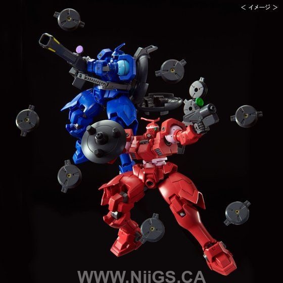 LIMITED Premium Bandai HGAC 1/144 Vayeate and Mercurius Set