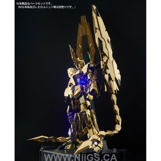 LIMITED Premium Bandai PG 1/60 Unicorn Gundam unit 3 Phenex Narrative Ver. Expansion set